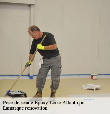 Pose de resine Epoxy 44 Loire-Atlantique  Lamarque renovation