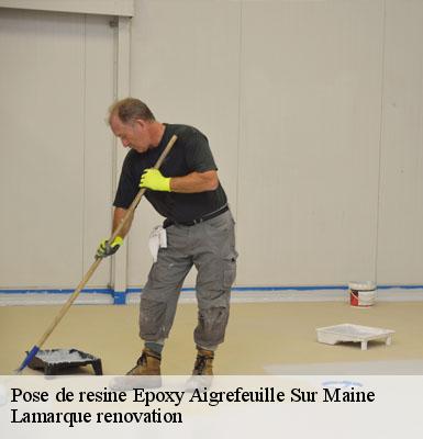 Pose de resine Epoxy  aigrefeuille-sur-maine-44140 Lamarque renovation