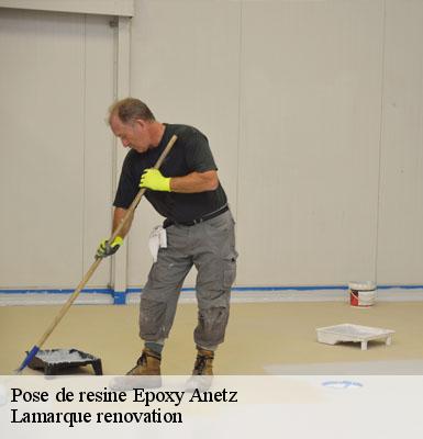 Pose de resine Epoxy  anetz-44150 Lamarque renovation