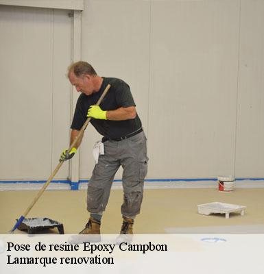 Pose de resine Epoxy  campbon-44750 Lamarque renovation