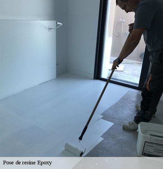 Pose de resine Epoxy