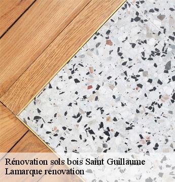 Rénovation sols bois  saint-guillaume-44160 Lamarque renovation