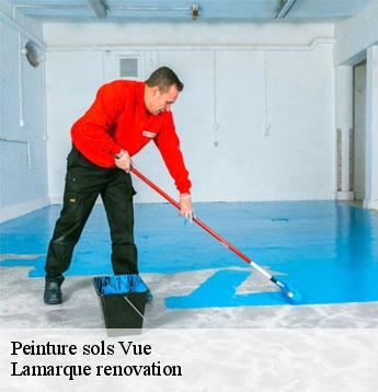 Peinture sols  vue-44640 Lamarque renovation