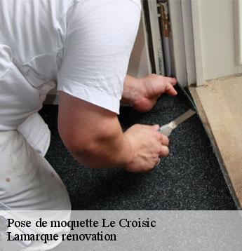 Pose de moquette  le-croisic-44490 Lamarque renovation