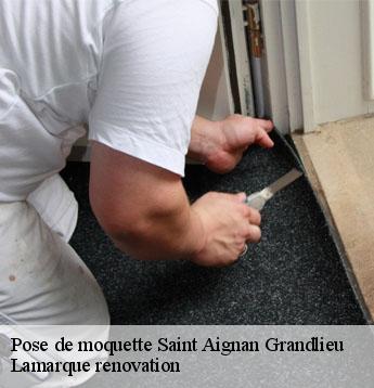 Pose de moquette  saint-aignan-grandlieu-44860 Lamarque renovation